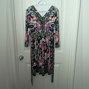 ECI Multicolor Jersey Dress